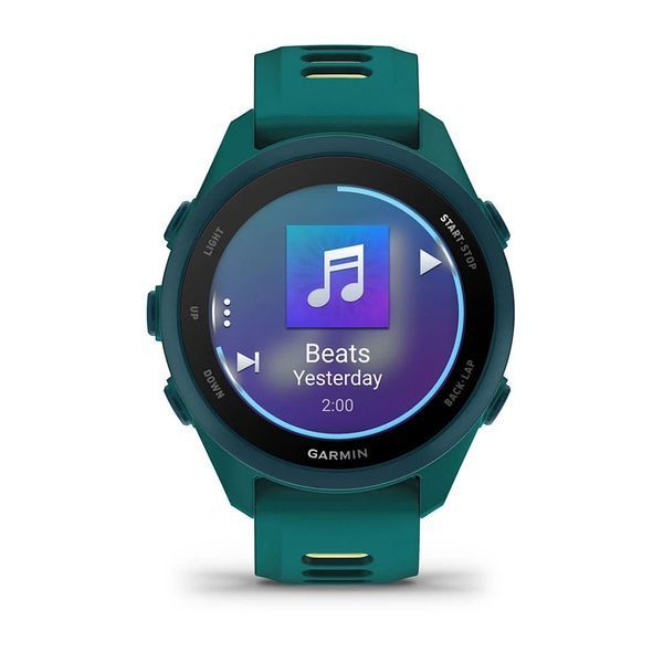 Смарт-годинник Garmin Forerunner 170 Music блакитно-зелений / цитрон 010-03920-12 фото