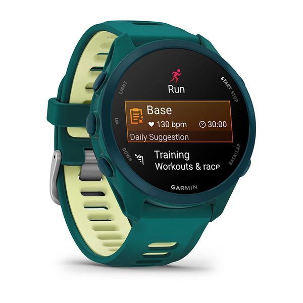 Смарт-годинник Garmin Forerunner 170 Music блакитно-зелений / цитрон 010-03920-12 фото
