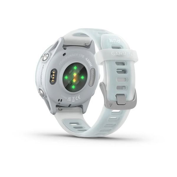 Смарт-часы Garmin Forerunner 570 (42 мм) голубой алюминий/белый 010-02970-01 фото