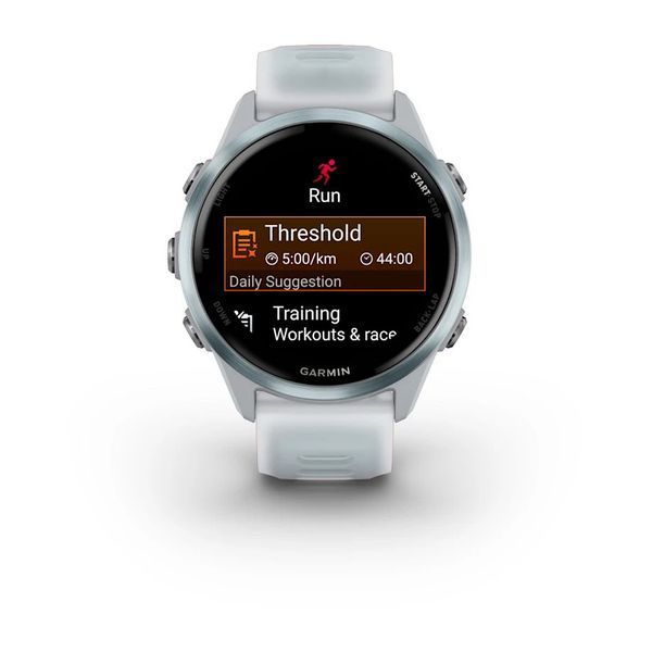 Смарт-часы Garmin Forerunner 570 (42 мм) голубой алюминий/белый 010-02970-01 фото