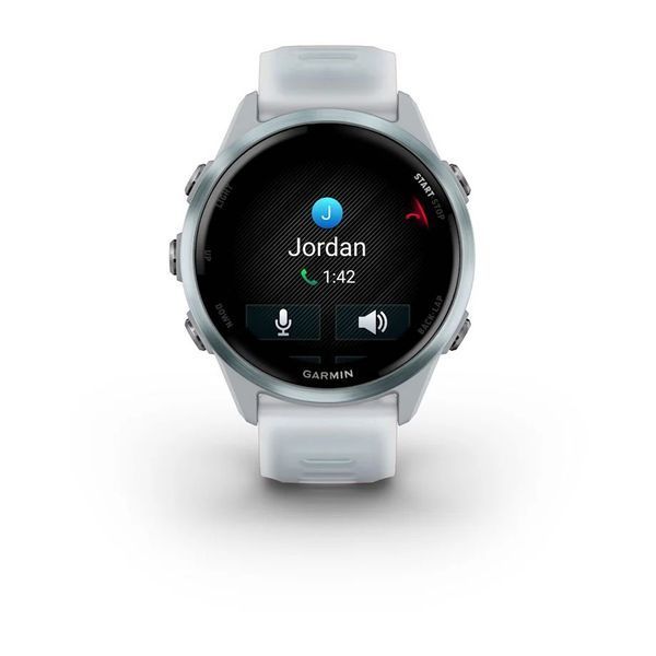 Смарт-часы Garmin Forerunner 570 (42 мм) голубой алюминий/белый 010-02970-01 фото