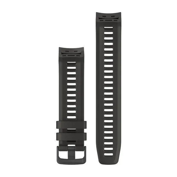 Сменные ремешки для смарт-часов Garmin Instinct Collection (22 мм) силиконовые, графитовые 010-12854-00 фото