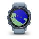 Смарт-годинник Garmin Descent Mk2S мінерально-синій з ремінцем кольору морської піни 010-02403-07 фото 7