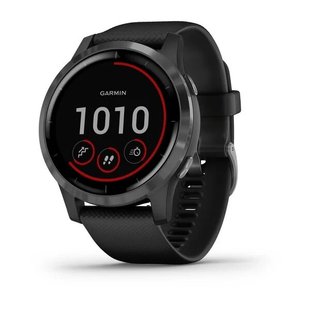 Смарт-годинник Garmin vivoactive 4 чорний із грифельним безелем 010-02174-13 фото