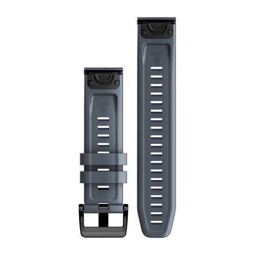 Ремінці для годинника Garmin QuickFit 22 силіконові гранітно-сині 010-13111-05 фото