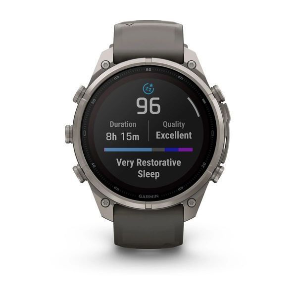 Смарт-часы Garmin fenix 9 Pro Solar (47 мм) титан гравийно-серый/серебристо-серый 010-04338-05 фото