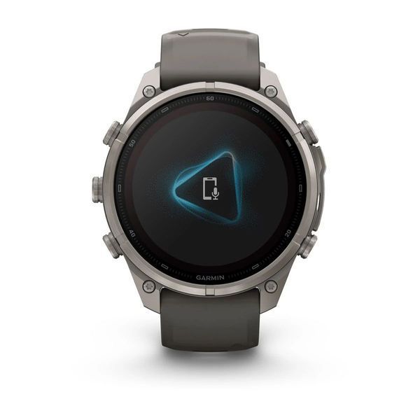 Смарт-часы Garmin fenix 9 Pro Solar (47 мм) титан гравийно-серый/серебристо-серый 010-04338-05 фото