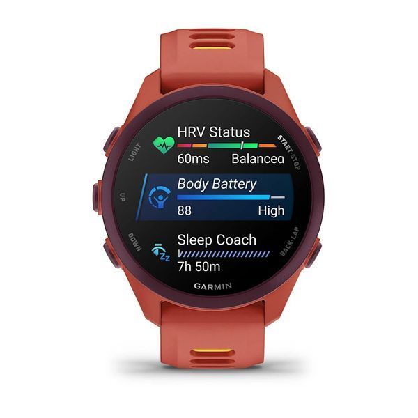 Смарт-годинник Garmin Forerunner 170 Music рожево-червоний / манго 010-03920-13 фото