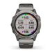 Смарт-часы Garmin fenix 6X Pro Solar титановые серебристые с титановым браслетом 010-02157-24 фото 7