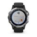 Смарт-годинник Garmin fenix 5 Plus сріблястий з чорним ремінцем 010-01988-11 фото 4