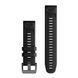 Ремешки для часов Garmin QuickFit 22 силиконовые, черные 010-13280-00 фото 2