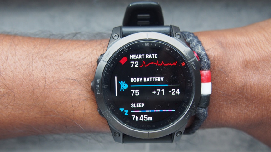 Показник Garmin Body Battery, оцінка сну та відновлення