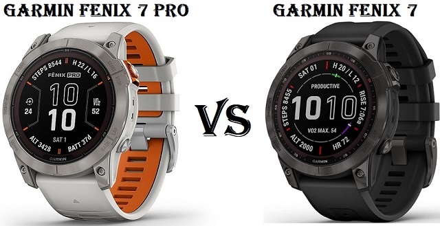 Порівняння Fenix 7 Pro і Fenix 7 від Garmin
