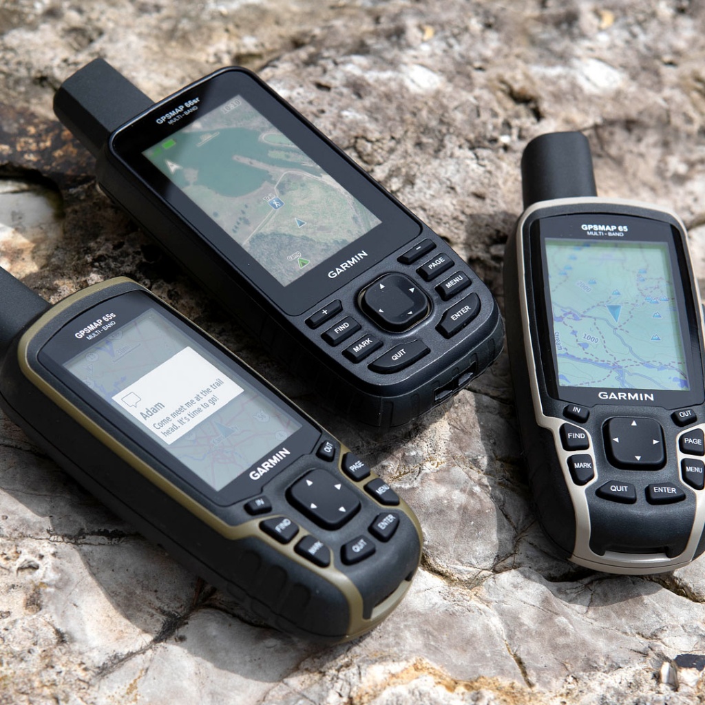 GPSMAP 65/65s і GPSMAP 66sr: підвищена точність позиціонування в будь-яких умовах