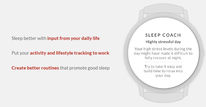 Garmin демонстрирует новые виджеты отслеживания сна на устройстве 09