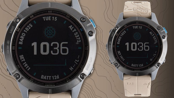 Triple Aught Design анонсувала лімітований варіант годинника Garmin Fenix 6 Pro Solar