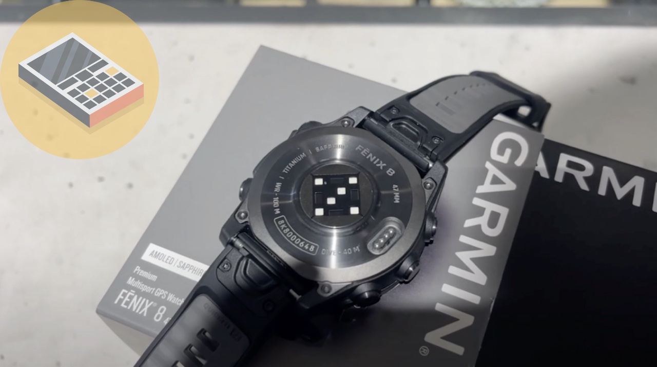 Garmin Fenix 8 датчик пульса