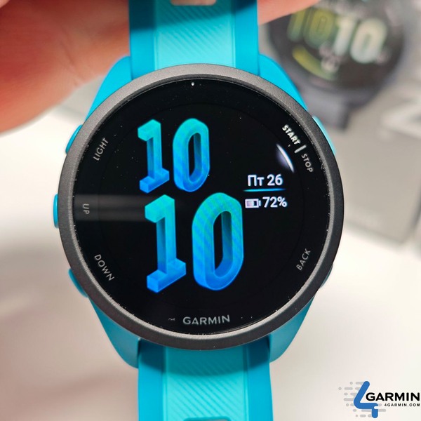 garmin forerunner 165 дизайн