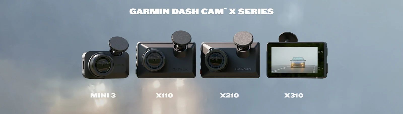 Відеореєстратор Garmin Dash Cam X 310 210 110 МІНІ