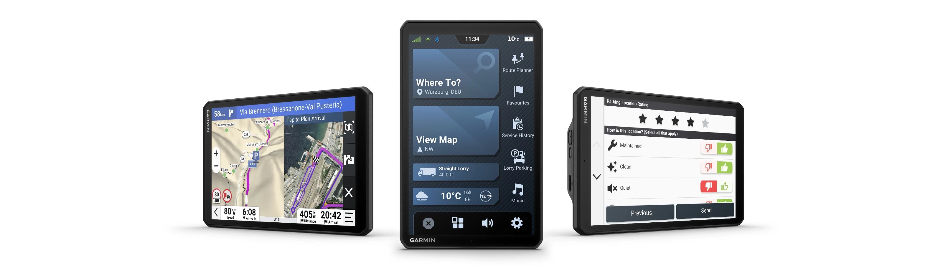 Навігатор для вантажівки Garmin Dezl LGV820 EU MT-D, GPS