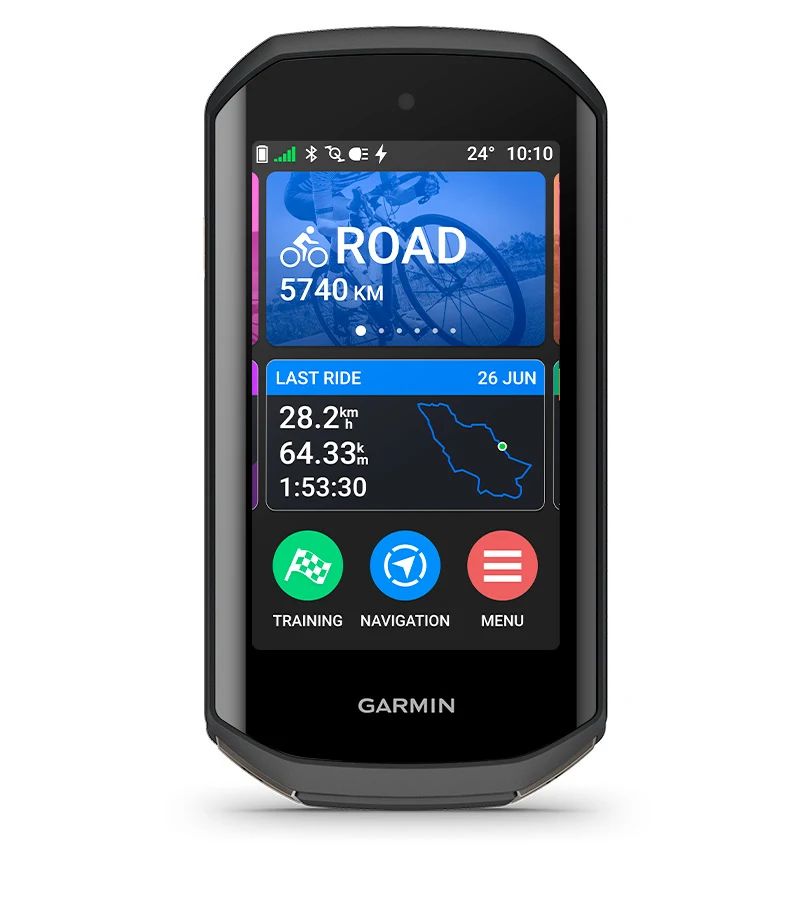 ЯСКРАВИЙ КОЛЬОРОВИЙ ДИСПЛЕЙ Garmin EDGE 1050