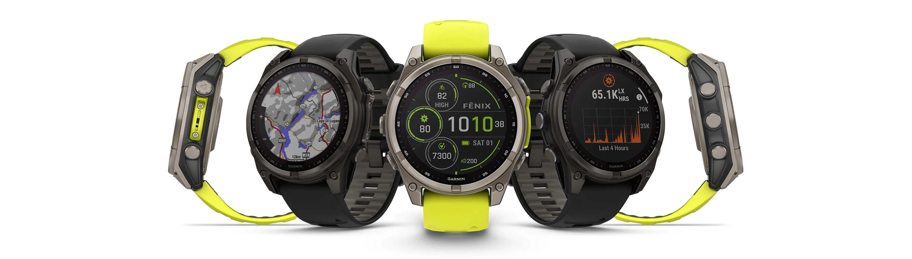 1 Смарт-часы Garmin fenix 8 AMOLED 51 мм Sapphire Solar