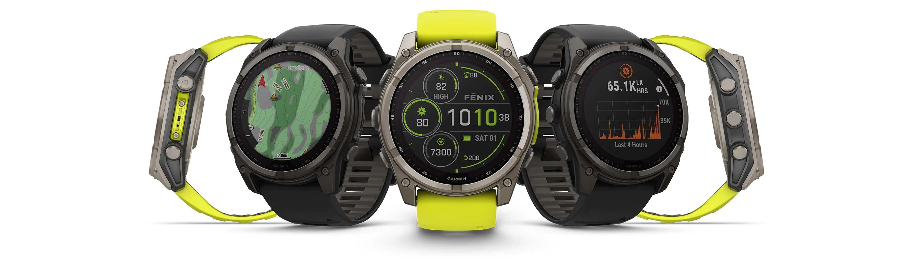 1 Смарт-часы Garmin fenix 8 AMOLED 51 мм Sapphire Solar