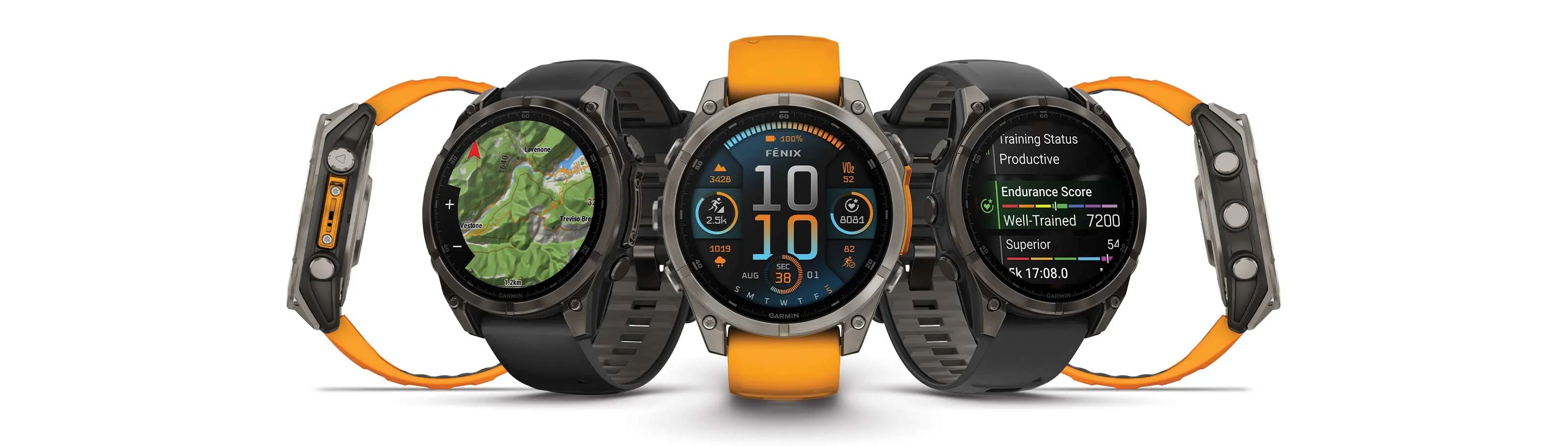 1 Смарт-часы Garmin fenix 8 AMOLED 51 мм Sapphire