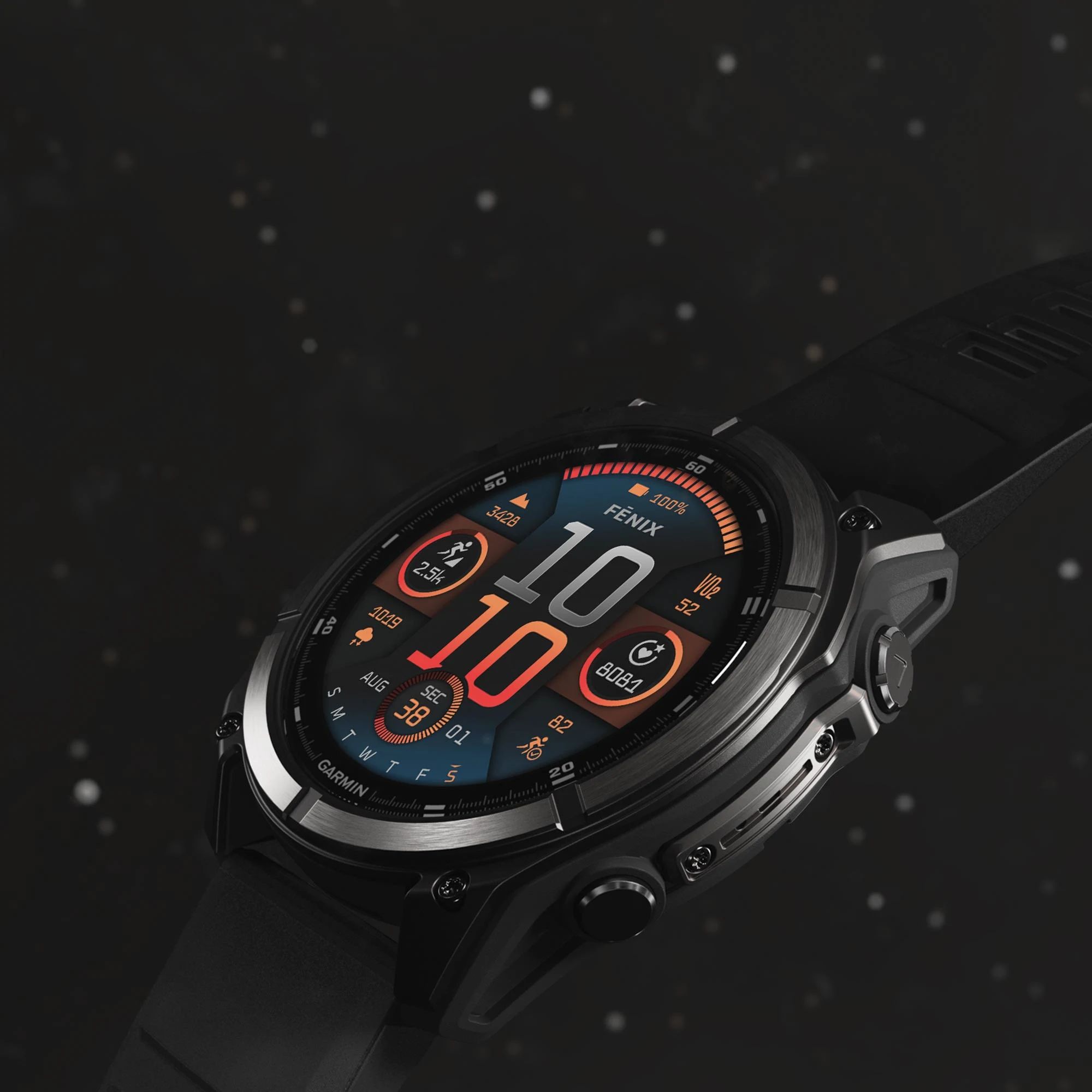 3 Смарт-часы Garmin fenix 8 AMOLED 47 мм Sapphire