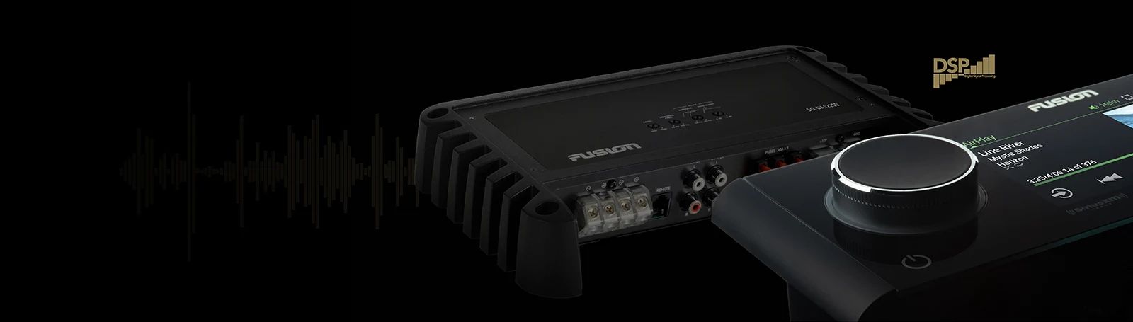 5 Морской усилитель Fusion Series Signature 4-канальный мощностью 1400 Вт