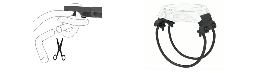 БАНЕР РЕМІНЦІ ДЛЯ ГОДИННИКА GARMIN QUICKFIT 20ММ СИЛІКОНОВІ 