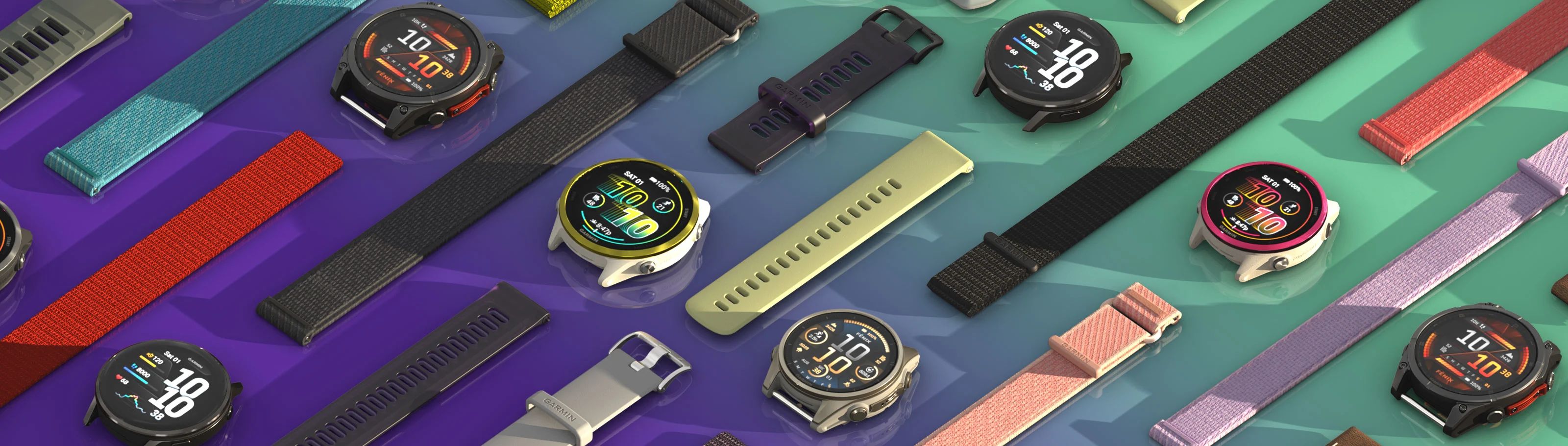 БАНЕР РЕМІНЦІ ДЛЯ ГОДИННИКА GARMIN QUICKFIT 20ММ СИЛІКОНОВІ 